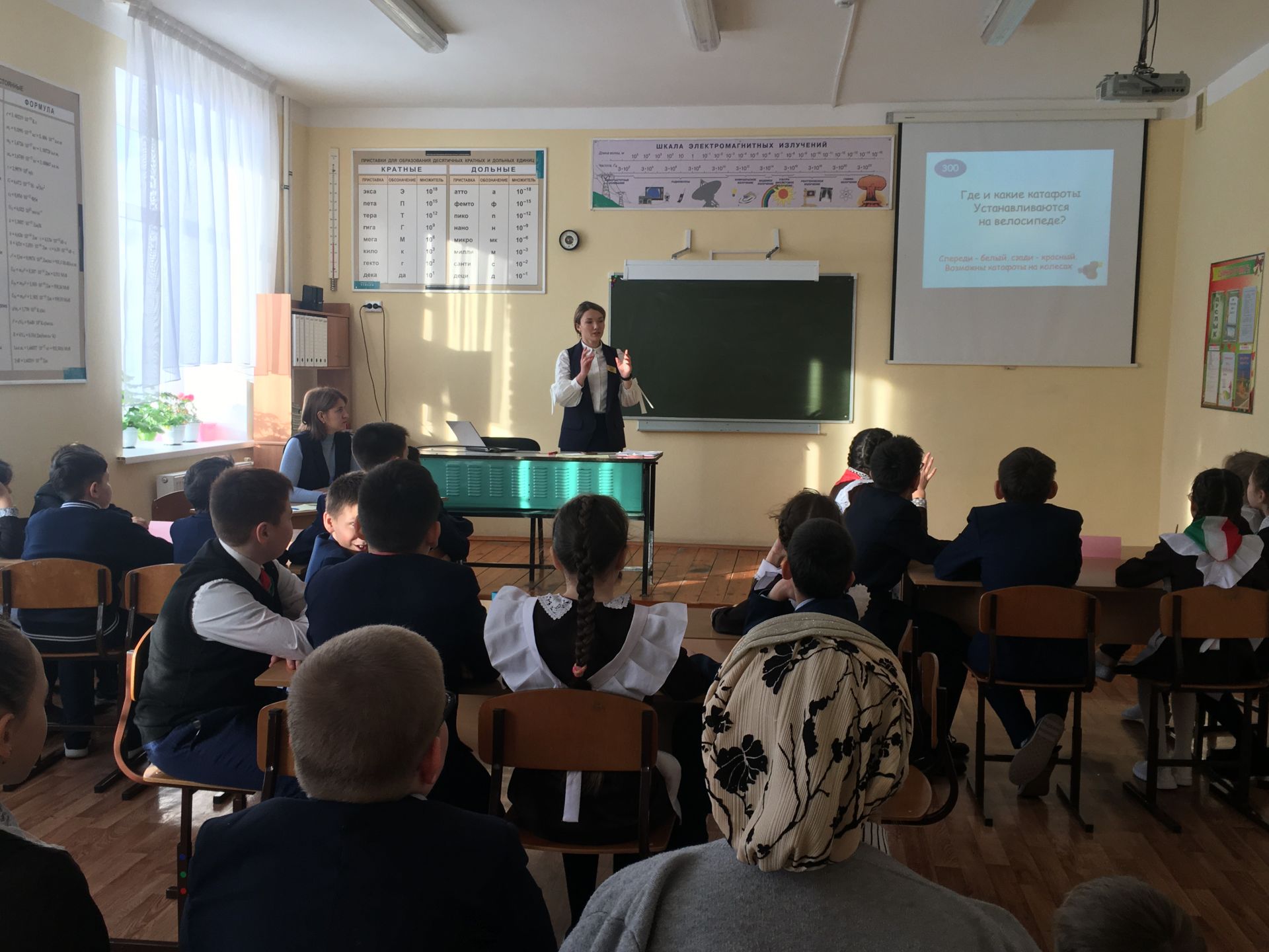 В Нижнеметескинской школе Арского района прошло мероприятие по ПДД