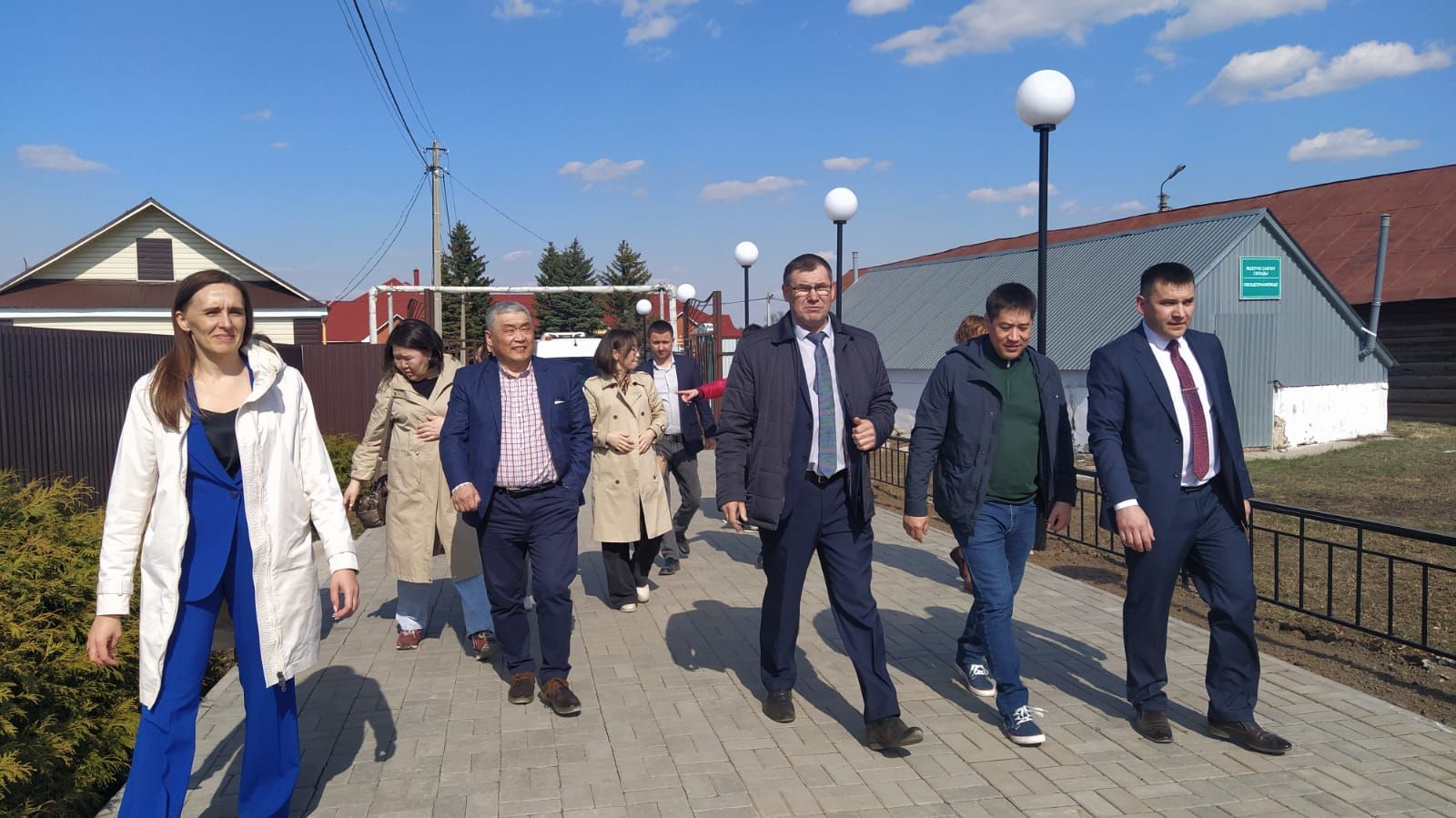 Арчага Саха республикасыннан (Якутия) делегация килде