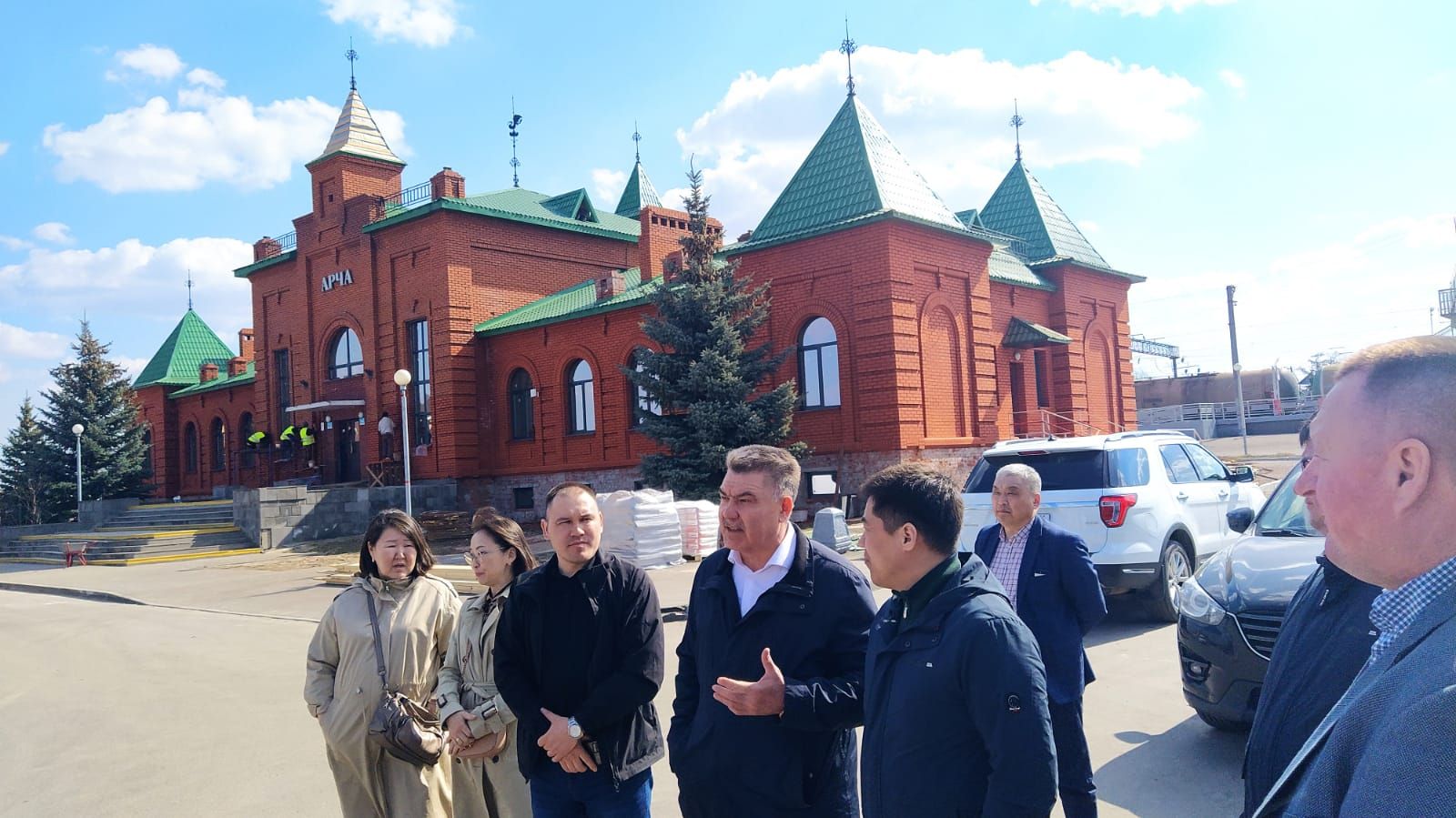 Арчага Саха республикасыннан (Якутия) делегация килде