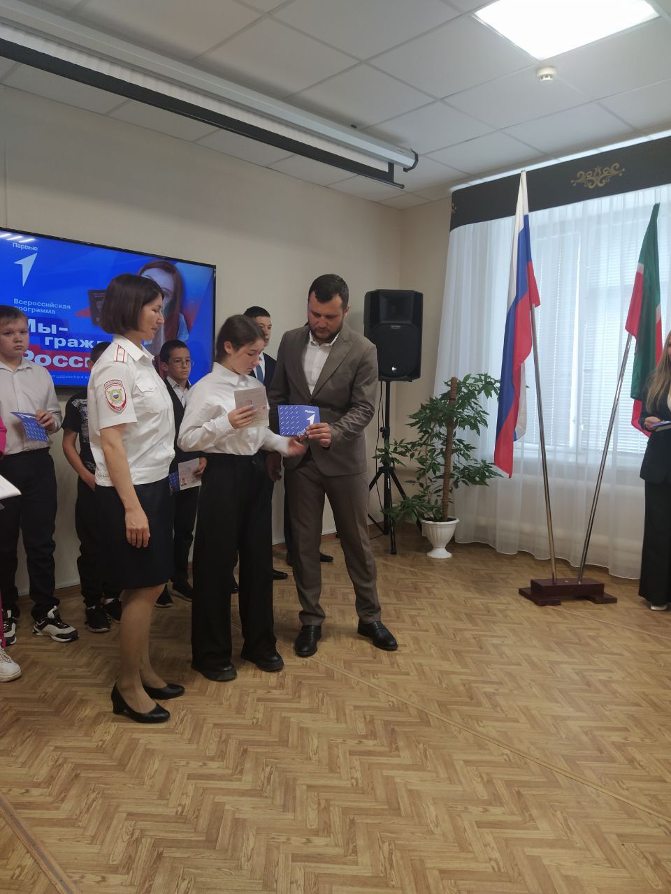 Арча районының 19 гражданинына паспорт тапшырылды