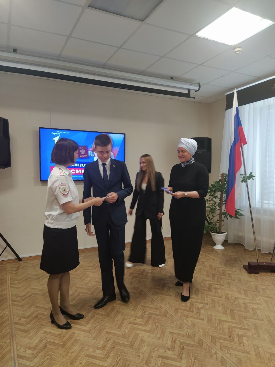 Арча районының 19 гражданинына паспорт тапшырылды
