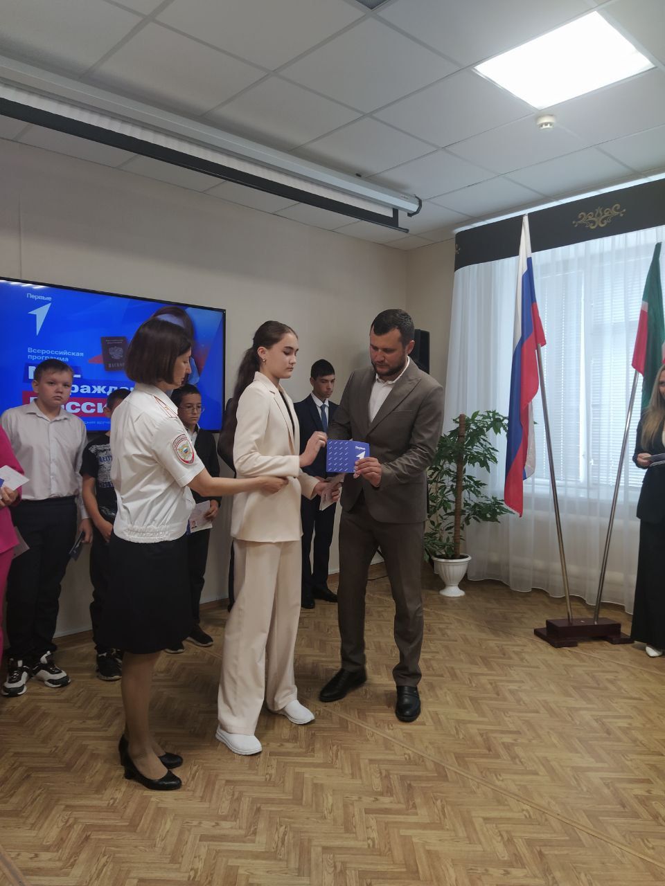 Арча районының 19 гражданинына паспорт тапшырылды