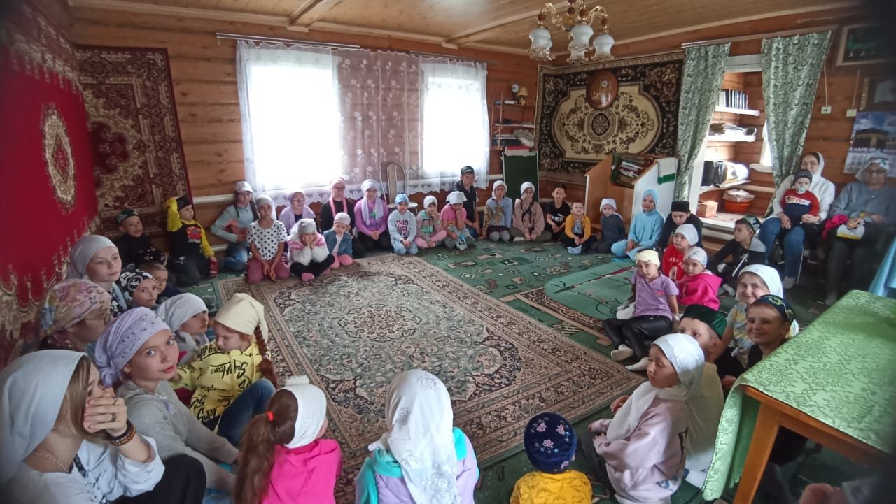Сөрде авылында беренче тапкыр дини сабантуй узды
