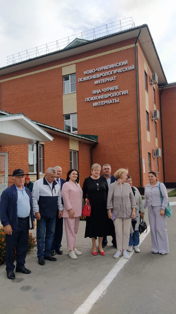 Район иҗтимагый советы Яңа Чуриледә һәм Югары Курсада булды