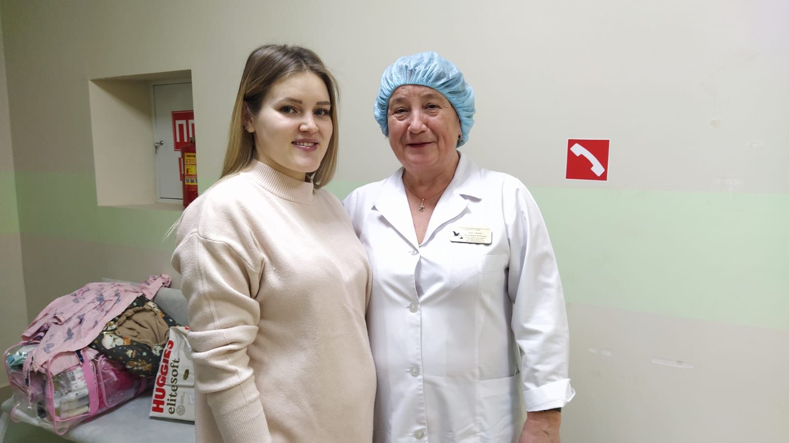 Арчада быел беренче булып туган кыз бала бүген өенә кайтты