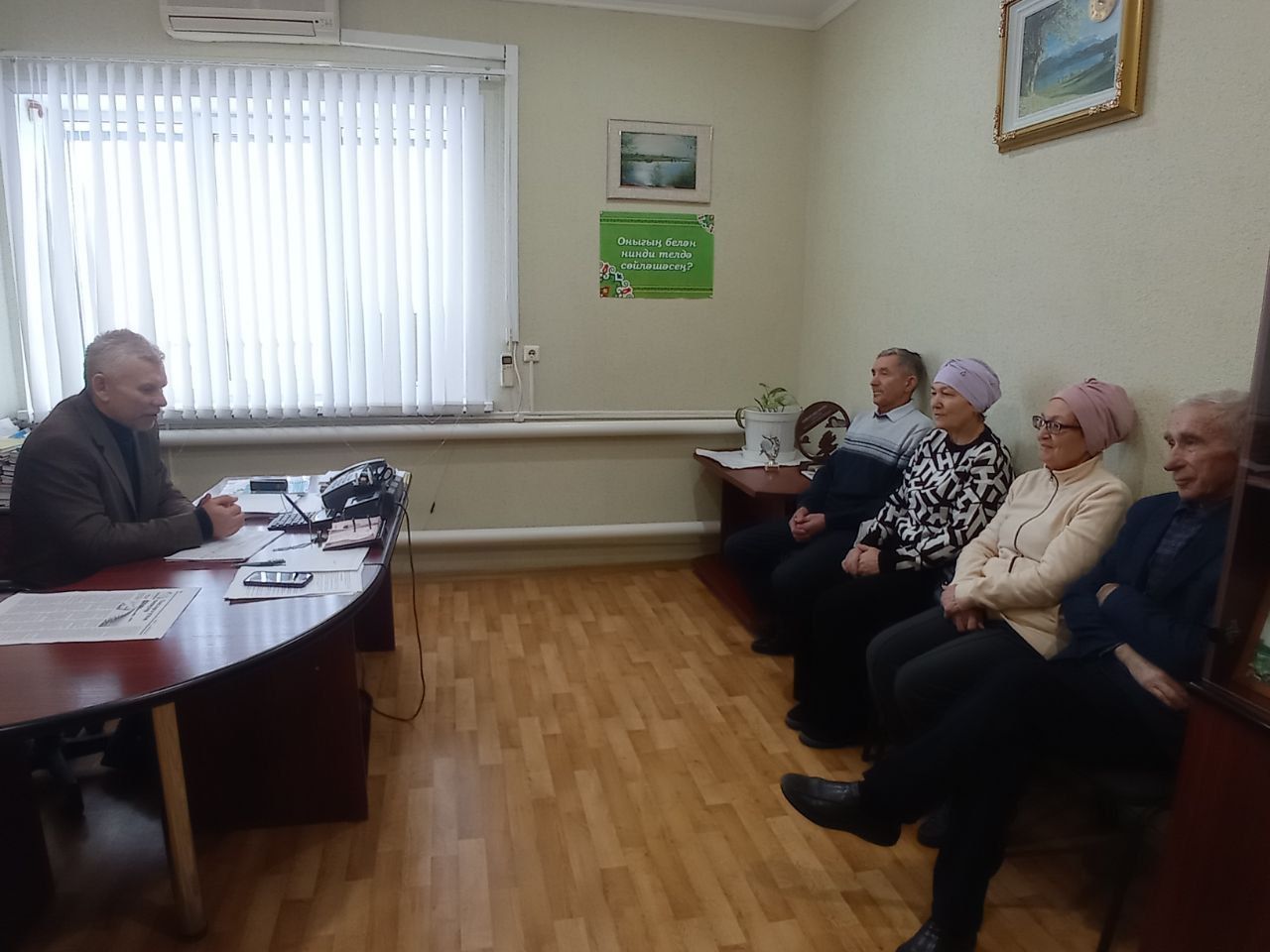 “Бабай үзе кайтып кергәндәй булды“