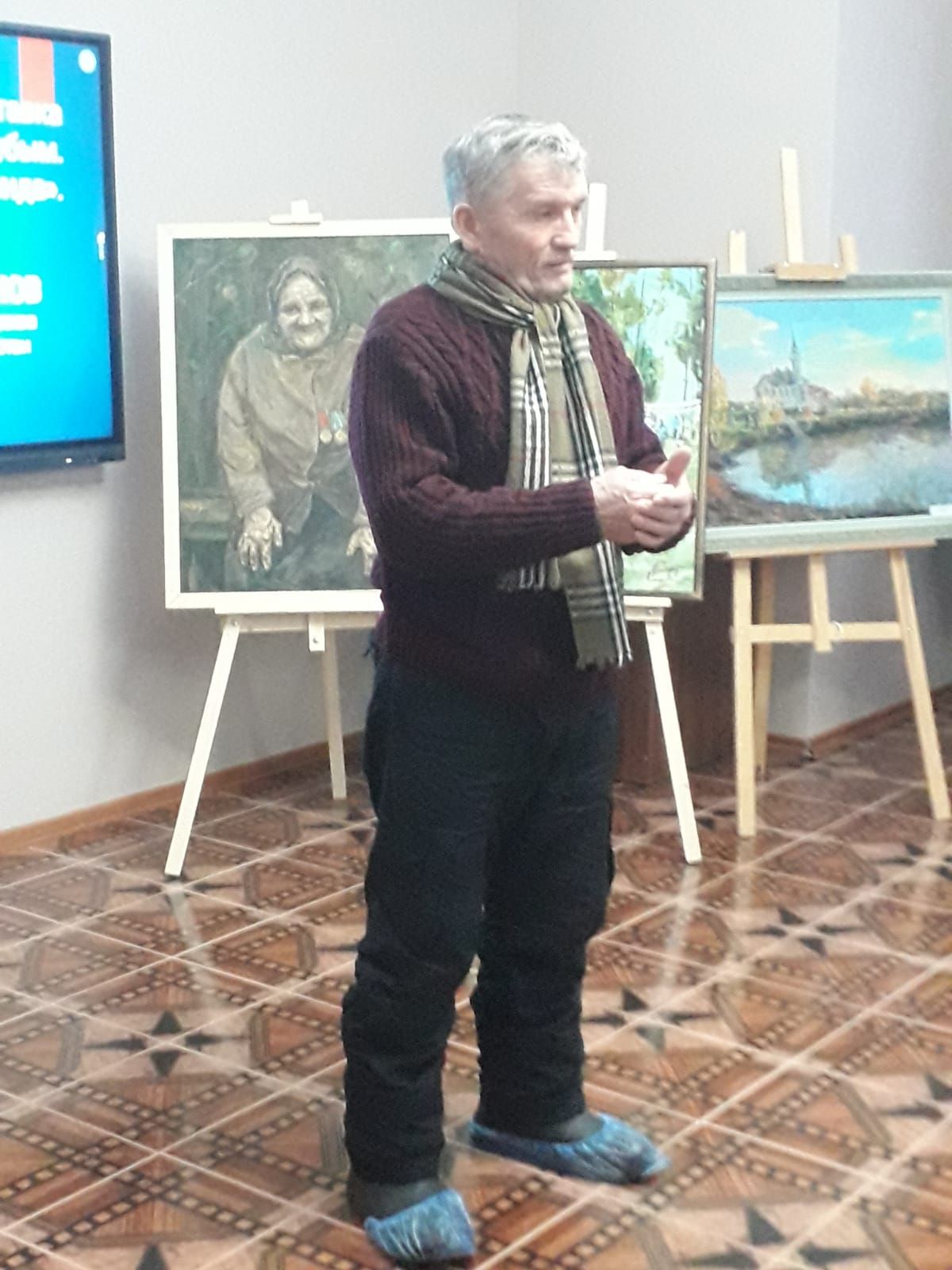 “Казан арты” музеенда рәссам Әбүзәр Габдрахмановның күргәзмәсе ачылды
