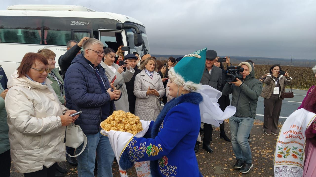 Россия журналистлары Арчада