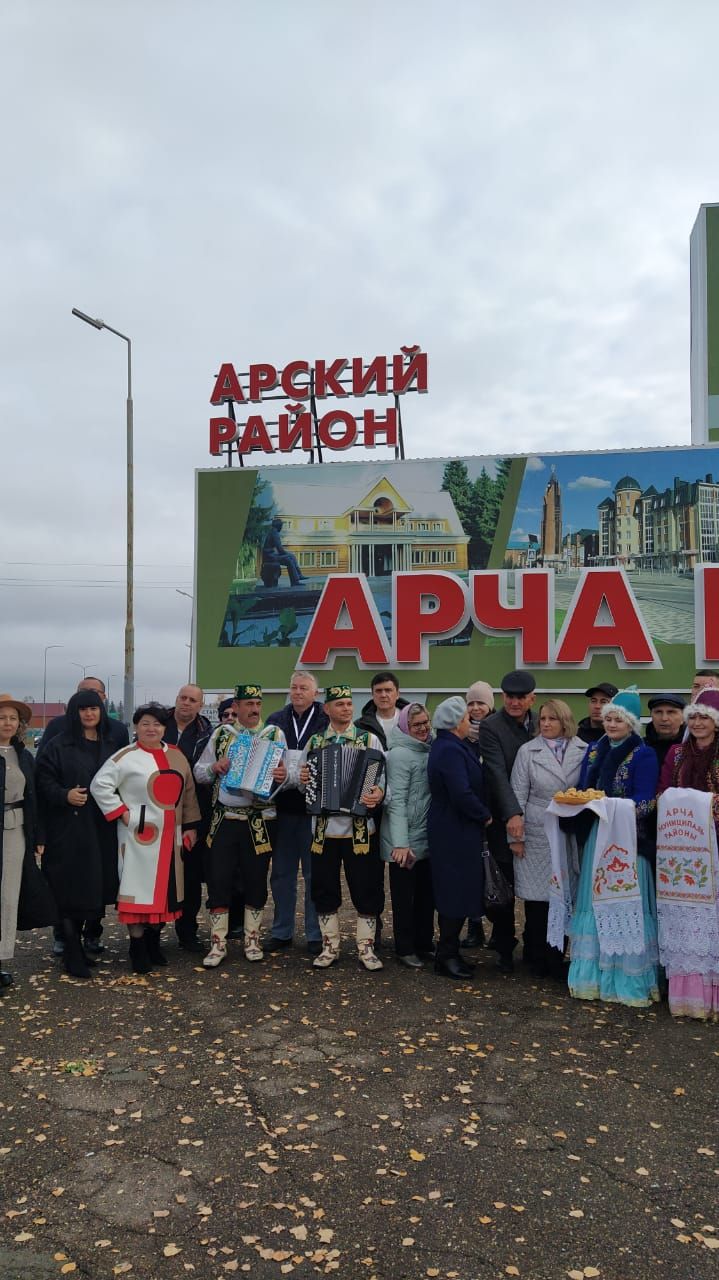 Россия журналистлары Арчада