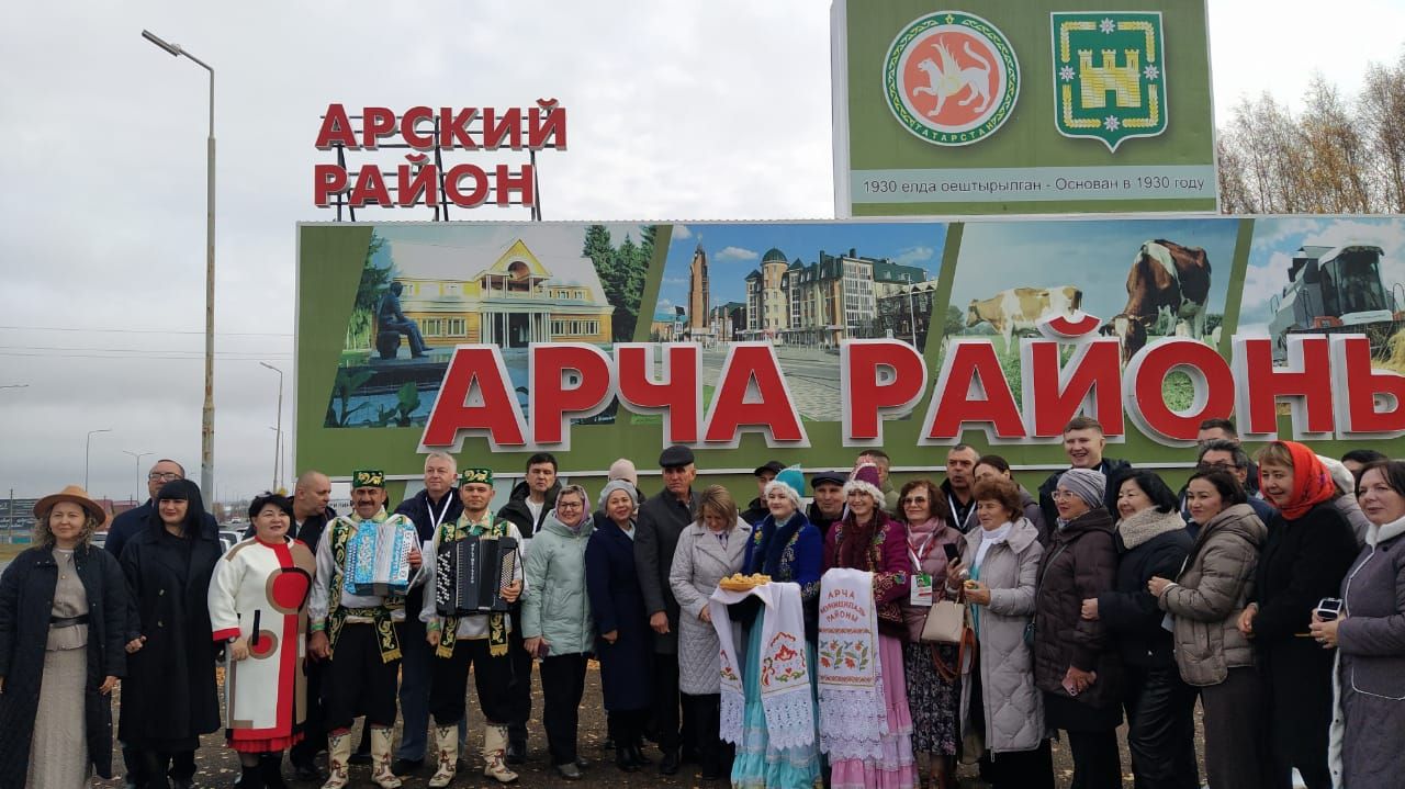 Россия журналистлары Арчада