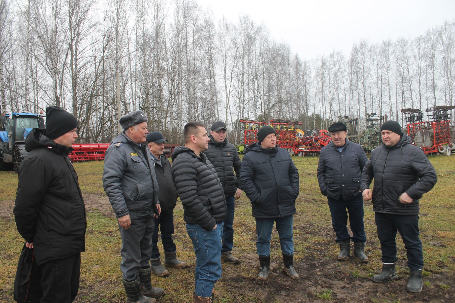 Техника сакта, ремонт гөрли: район хуҗалыкларында рейд