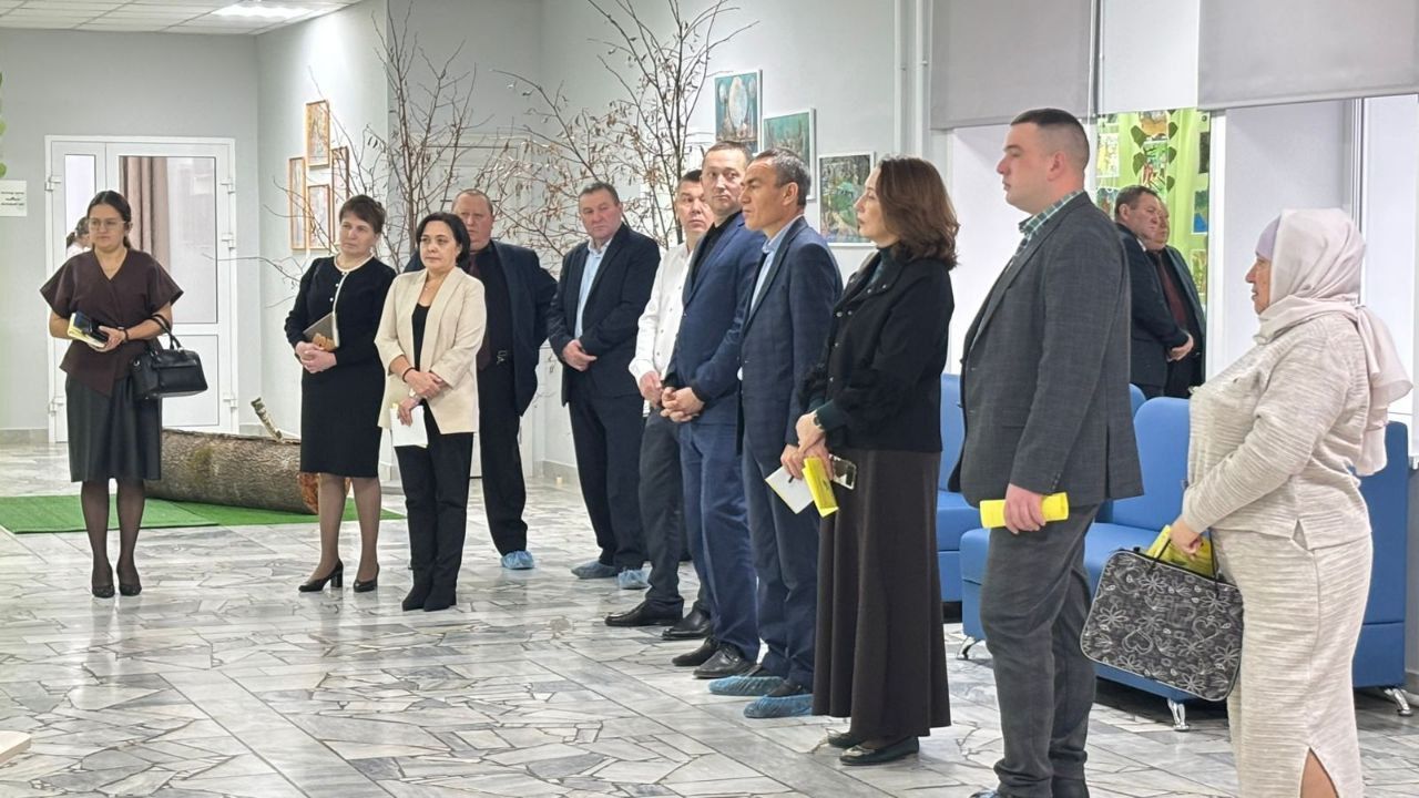 Арчаның бишенче гимназиясе кунаклар кабул итте