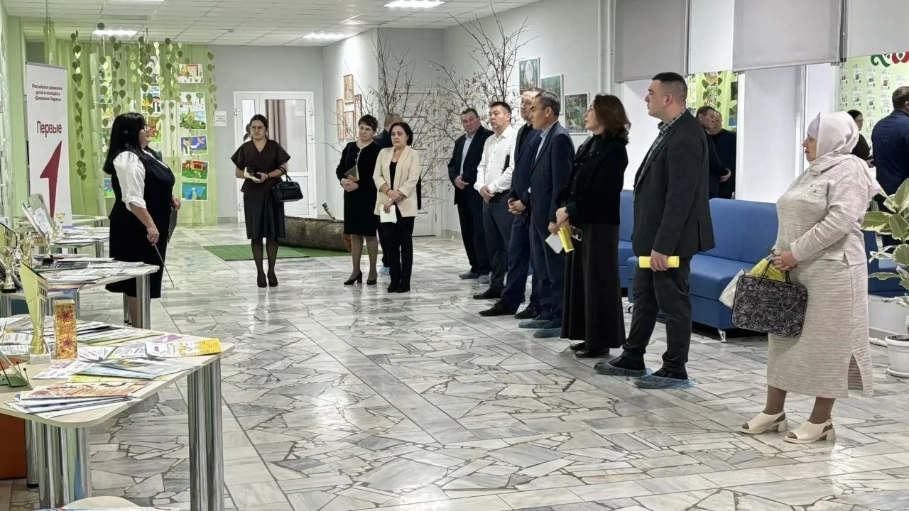 Арчаның бишенче гимназиясе кунаклар кабул итте