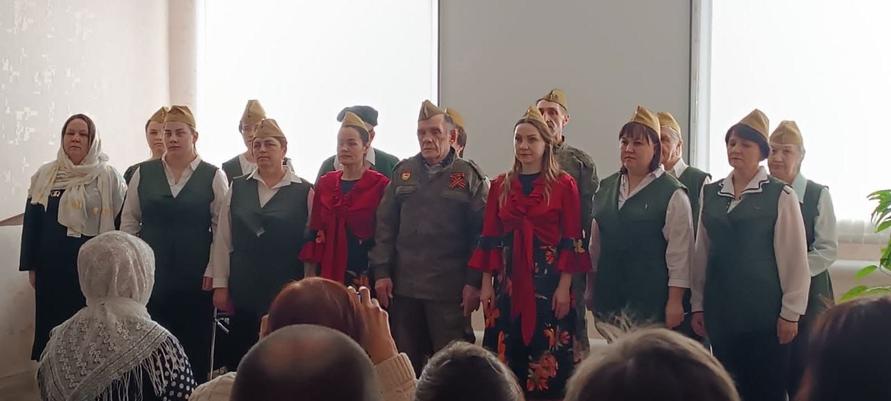 Арчаның өлкәннәр һәм инвалидлар интернатының «Надежда» ансамле кунакта