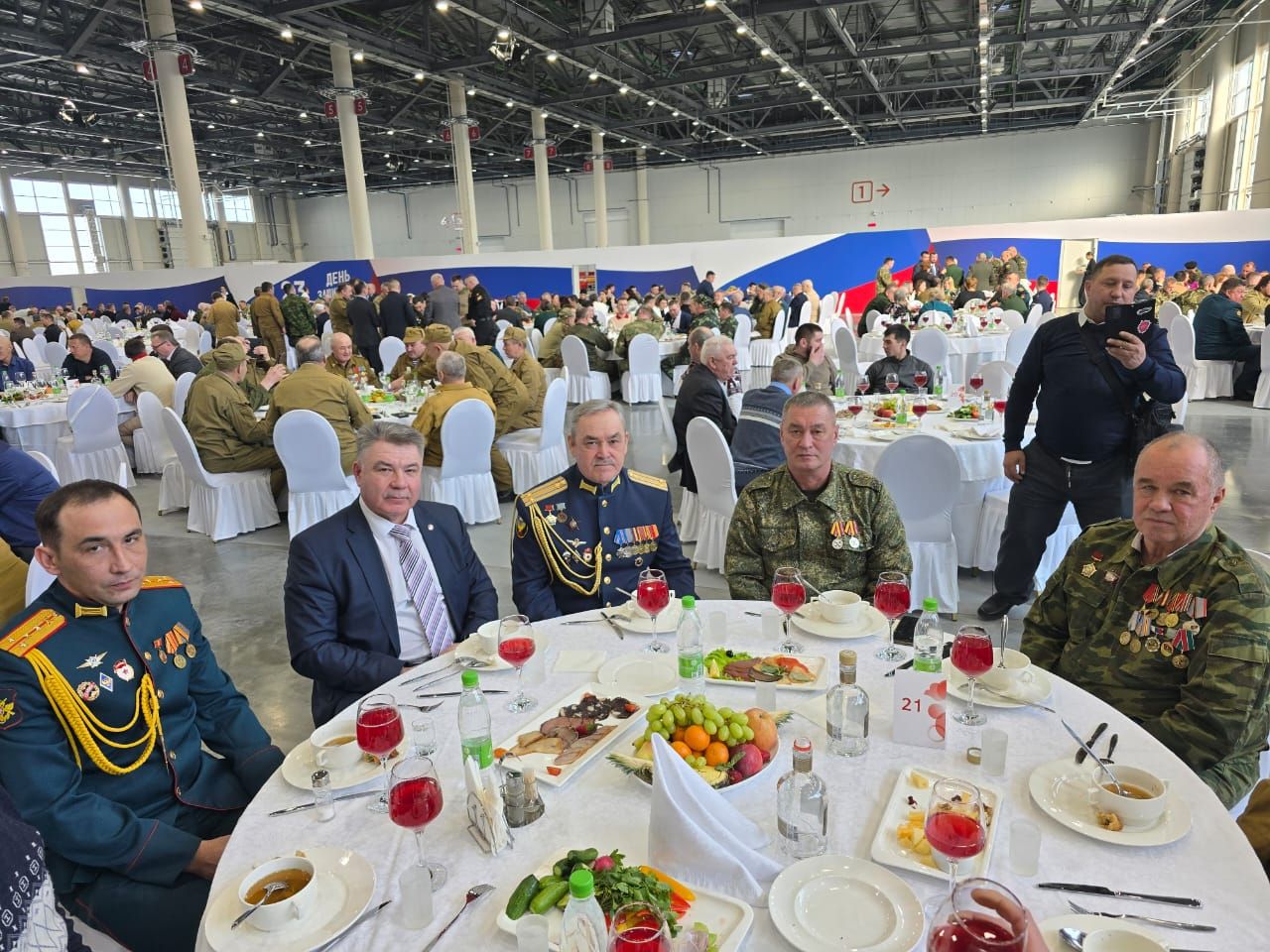 Казан Экспо үзәгендә Ватанны саклаучылар көне уңаеннан зур тантана булды