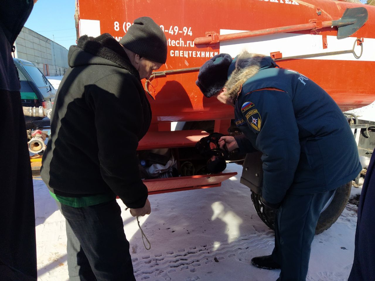 Арча районында гадәттән тыш хәл очракларына әзерлек тикшерелде