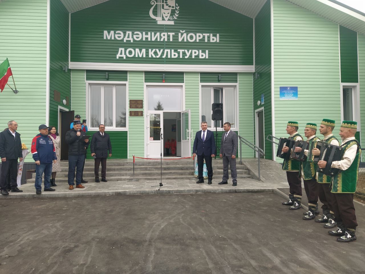 Арча районы Иске Кырлай авылында мәдәният йорты ачылды