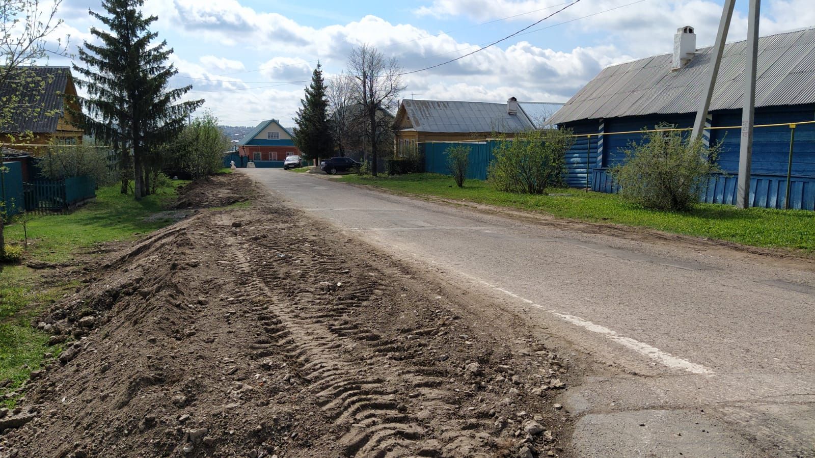 Арча стадионына, Казансу паркына төшә торган юлга тротуар ясыйлар