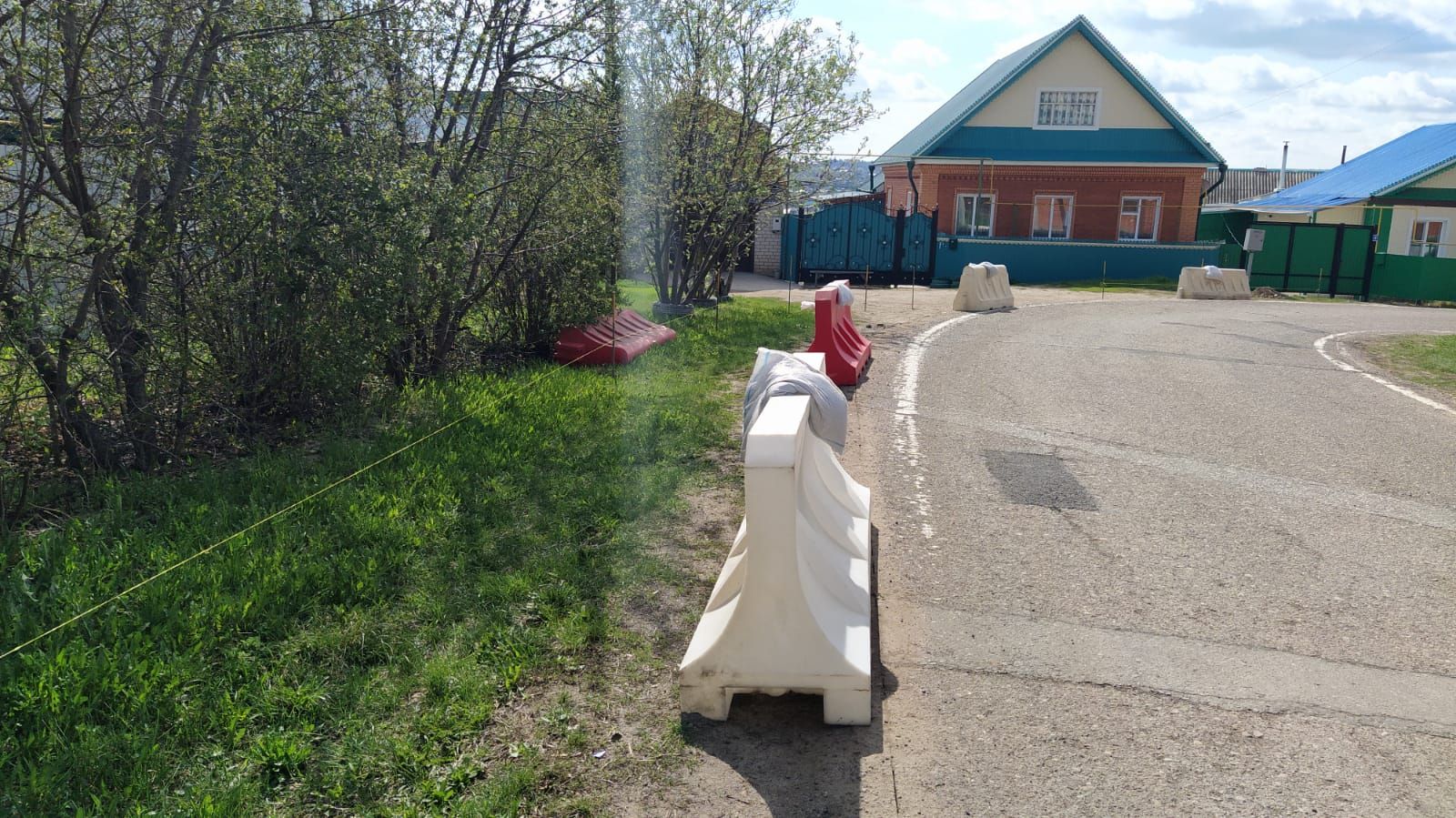 Арча стадионына, Казансу паркына төшә торган юлга тротуар ясыйлар