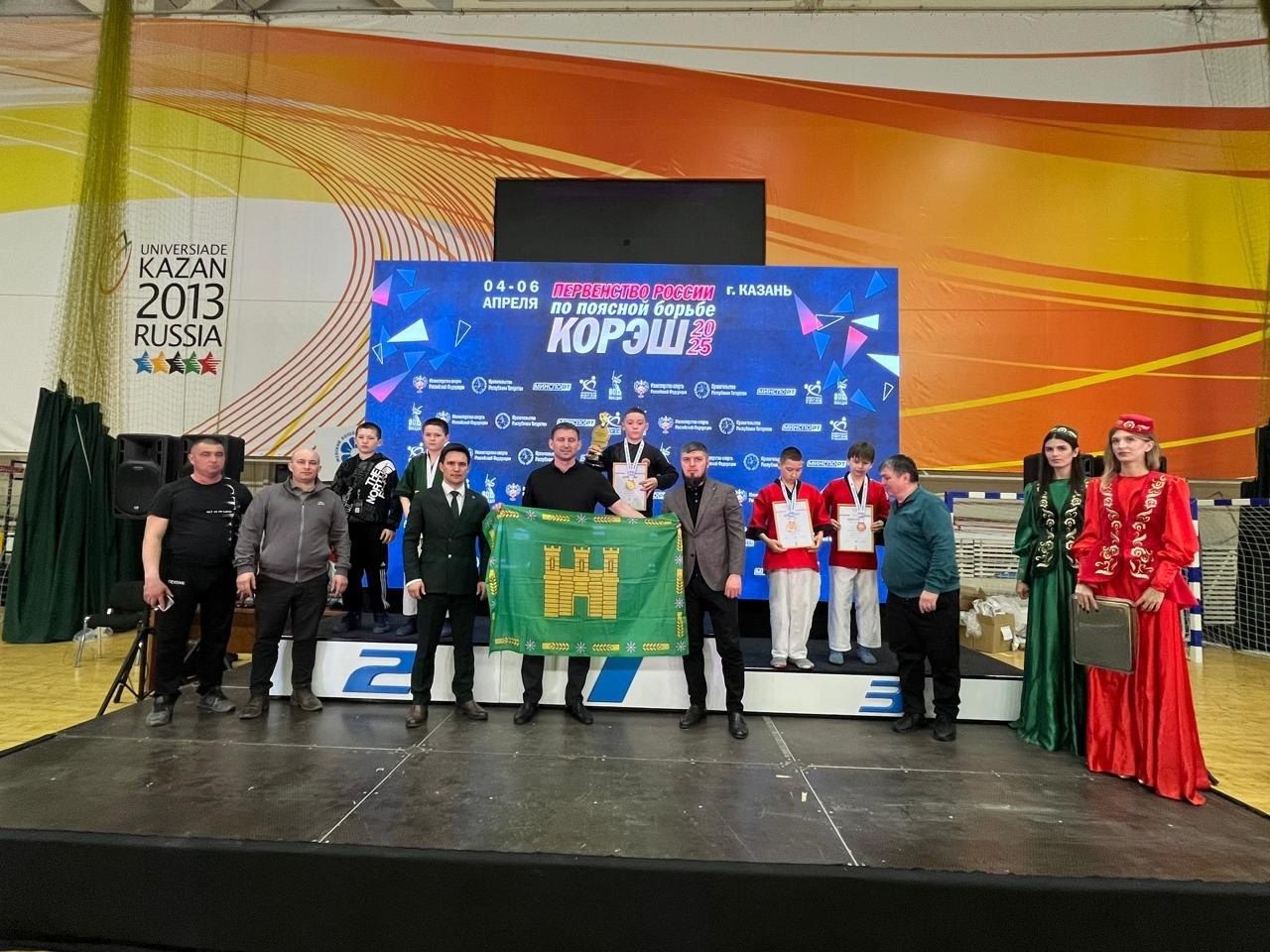 Арча көрәшчеләре Россия чемпионатыннан җиңүләр белән кайтты