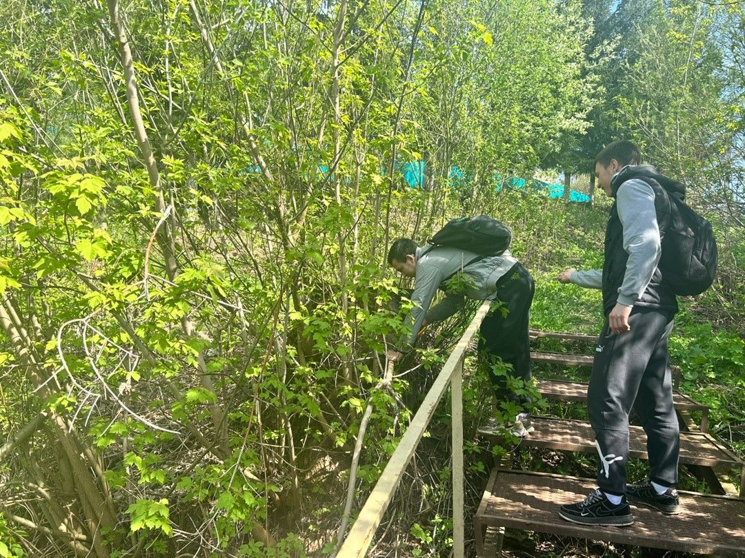 В Арском районе в рамках конкурса «Эковесна – 2025» очистили и благоустроили родники