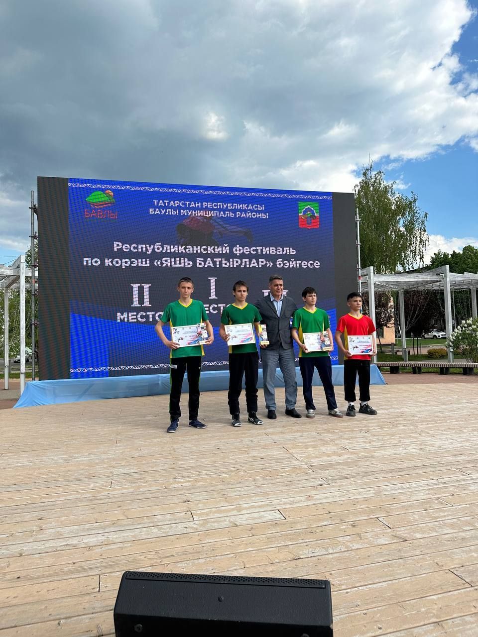 Арча көрәшчеләре Баулыдан җиңүләр белән кайтты