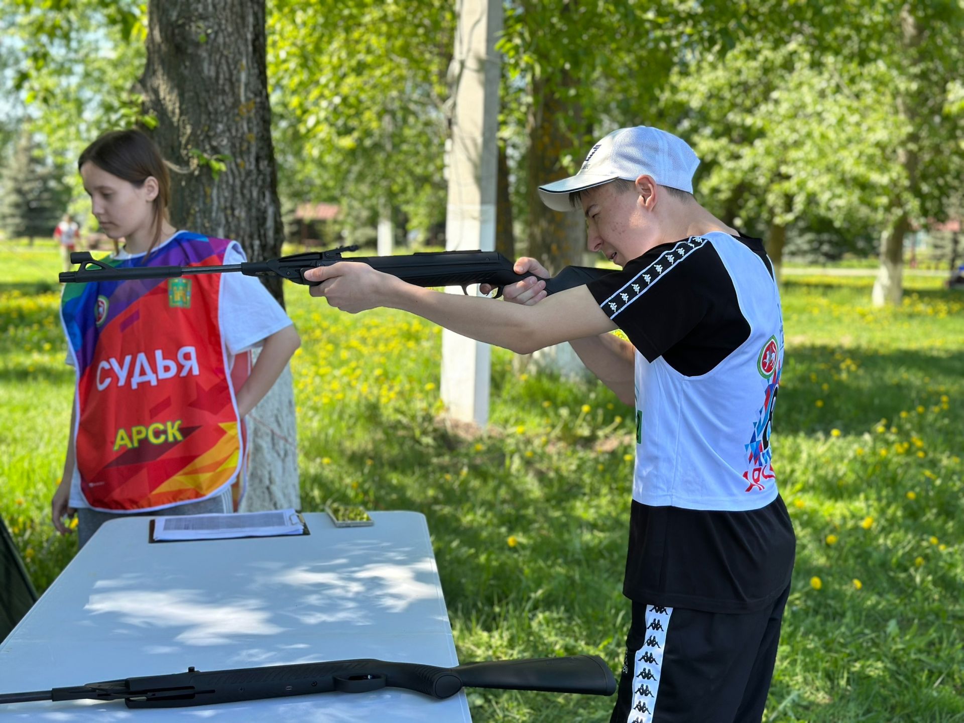 В Арском районе прошла военно-спортивная игра «Сафта»