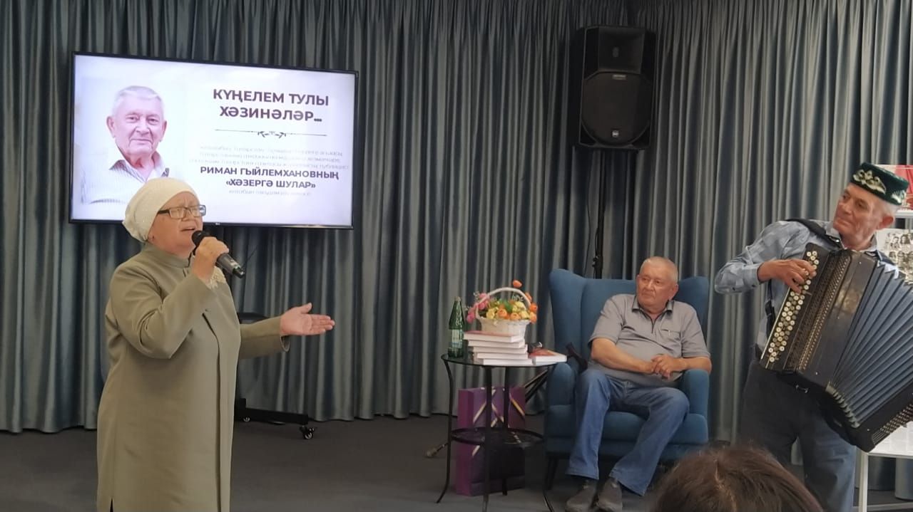 Казаннан каләмдәшебез, якташыбыз Риман Гыйлемхан очрашуга кайтты