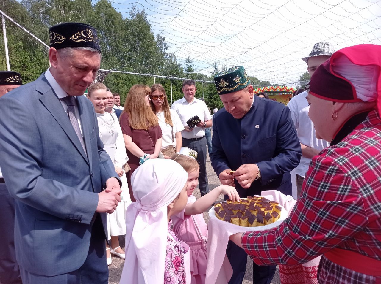 Арчада Сабантуй бәйрәмен кунаклар милли йортлардан башлады