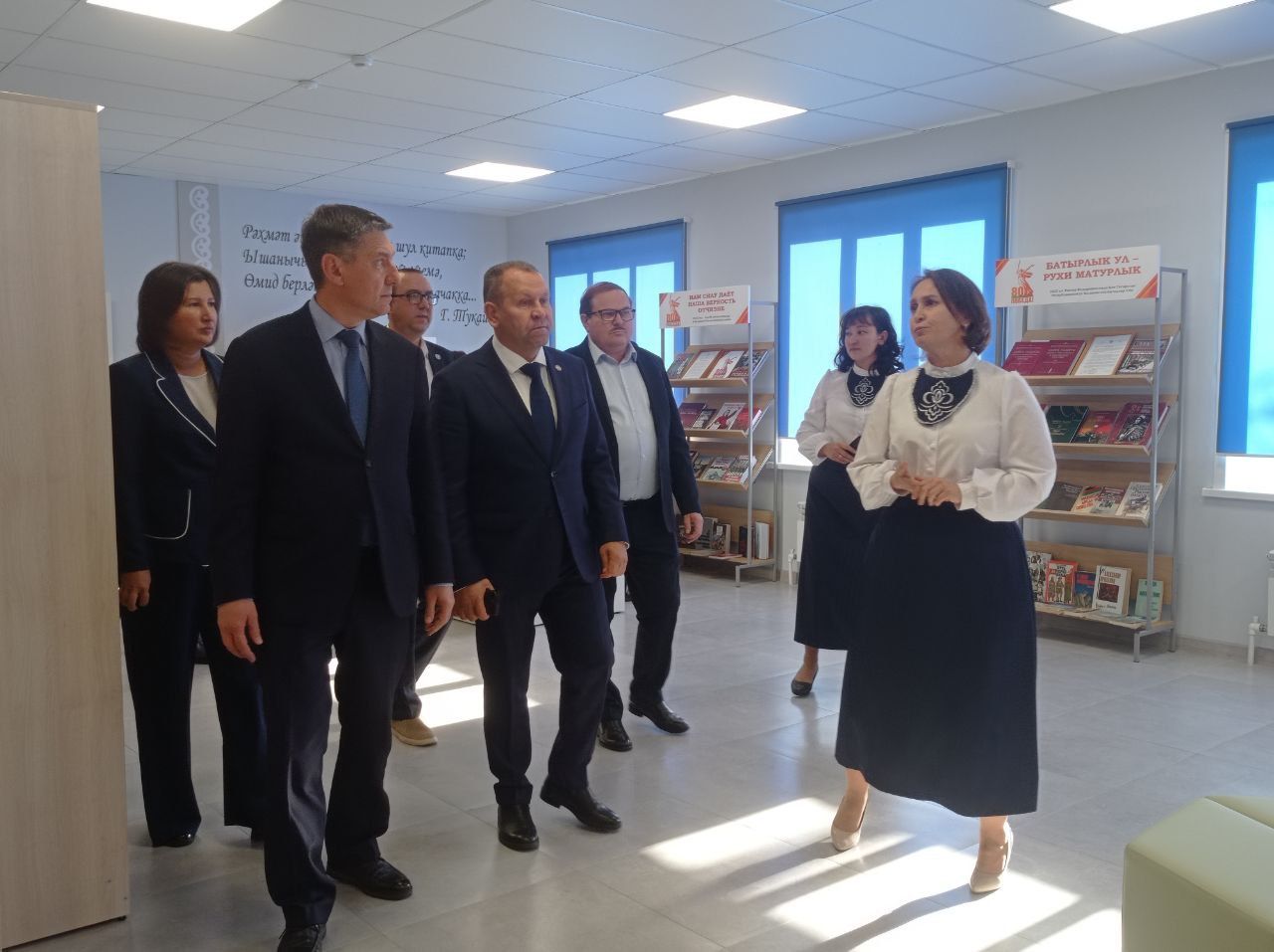 Арча үзәк китапханәсе ишекләрен яңа статуста ачты