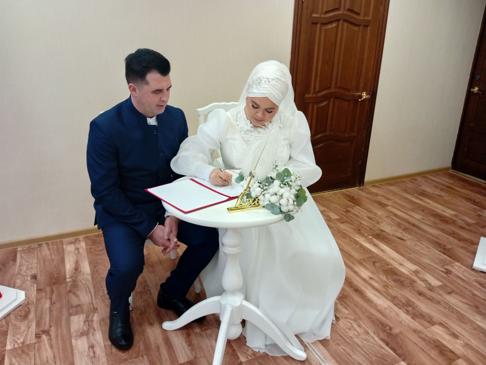 Арчада яңа елның беренче пары язылышты