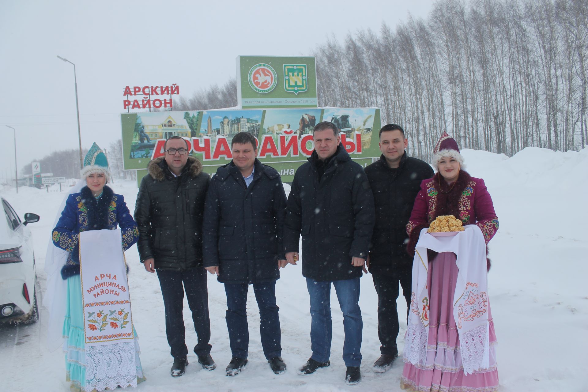 Арчага Калуга өлкәсеннән кунаклар килде