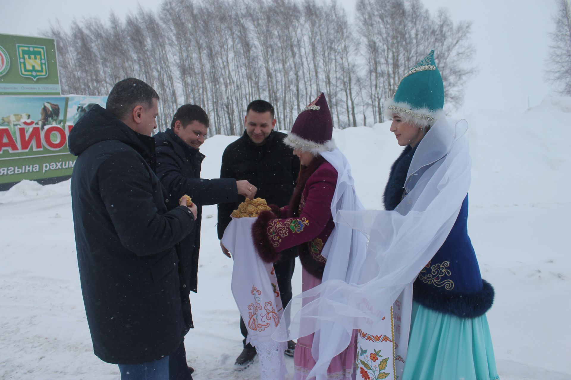 Арчага Калуга өлкәсеннән кунаклар килде