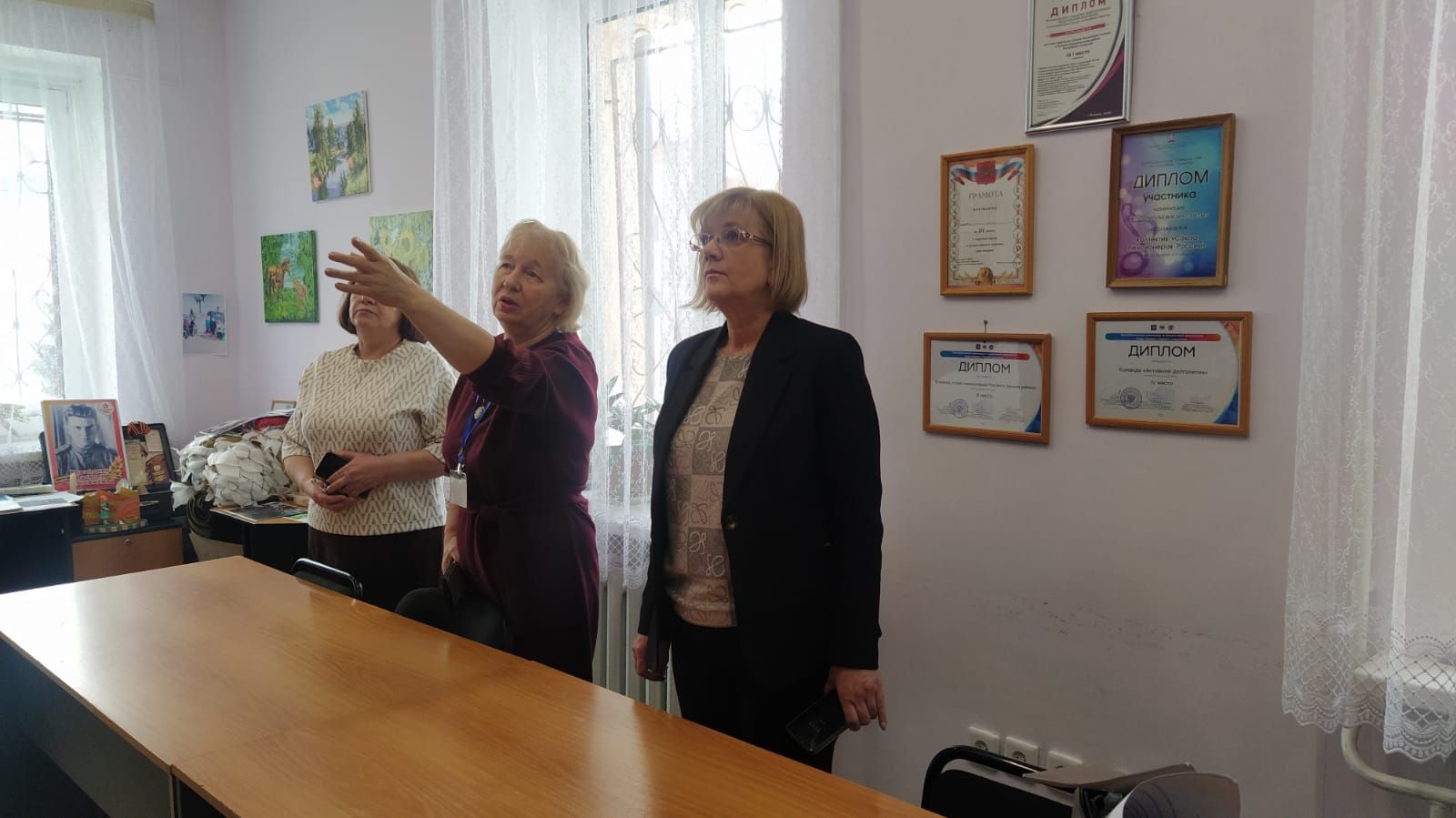 Пенсионерларның җылы почмагы