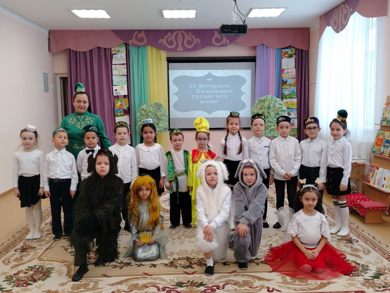 Арчаның икенче балалар бакчасында Халыкара туган тел көне узды