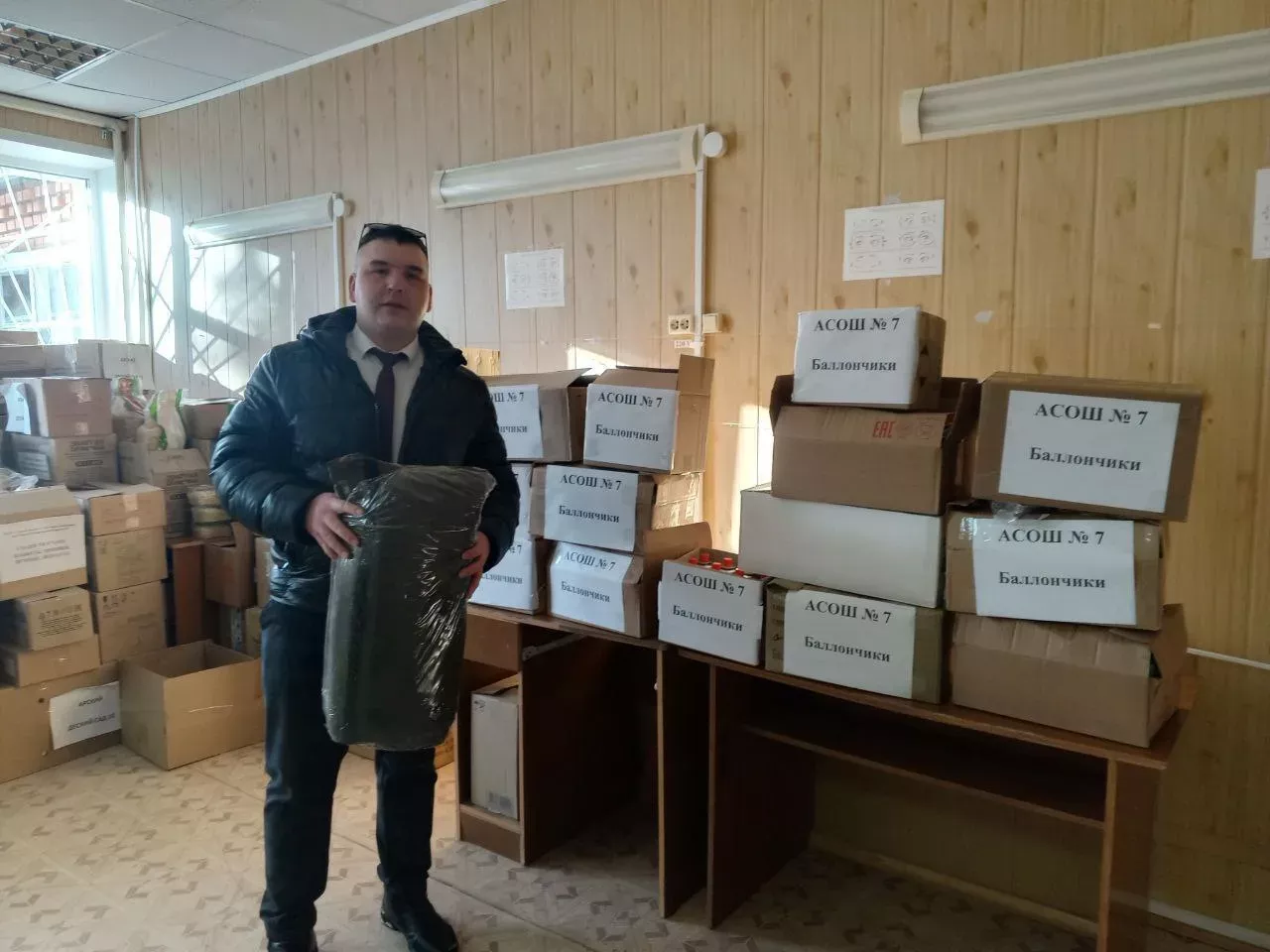 Чираттагы гуманитар колонна махсус хәрби операция зонасына озатылды