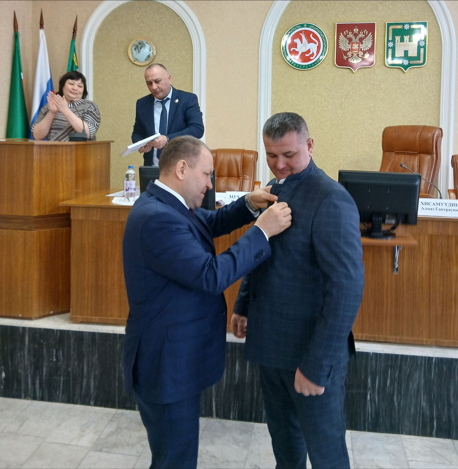 Ренат Гатиятов «Арча муниципаль районы каршындагы казанышлары өчен» медаленә лаек булды