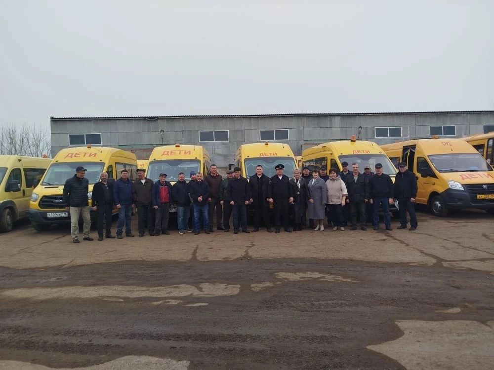 Арчада мәктәп автобуслары техник тикшерү узды