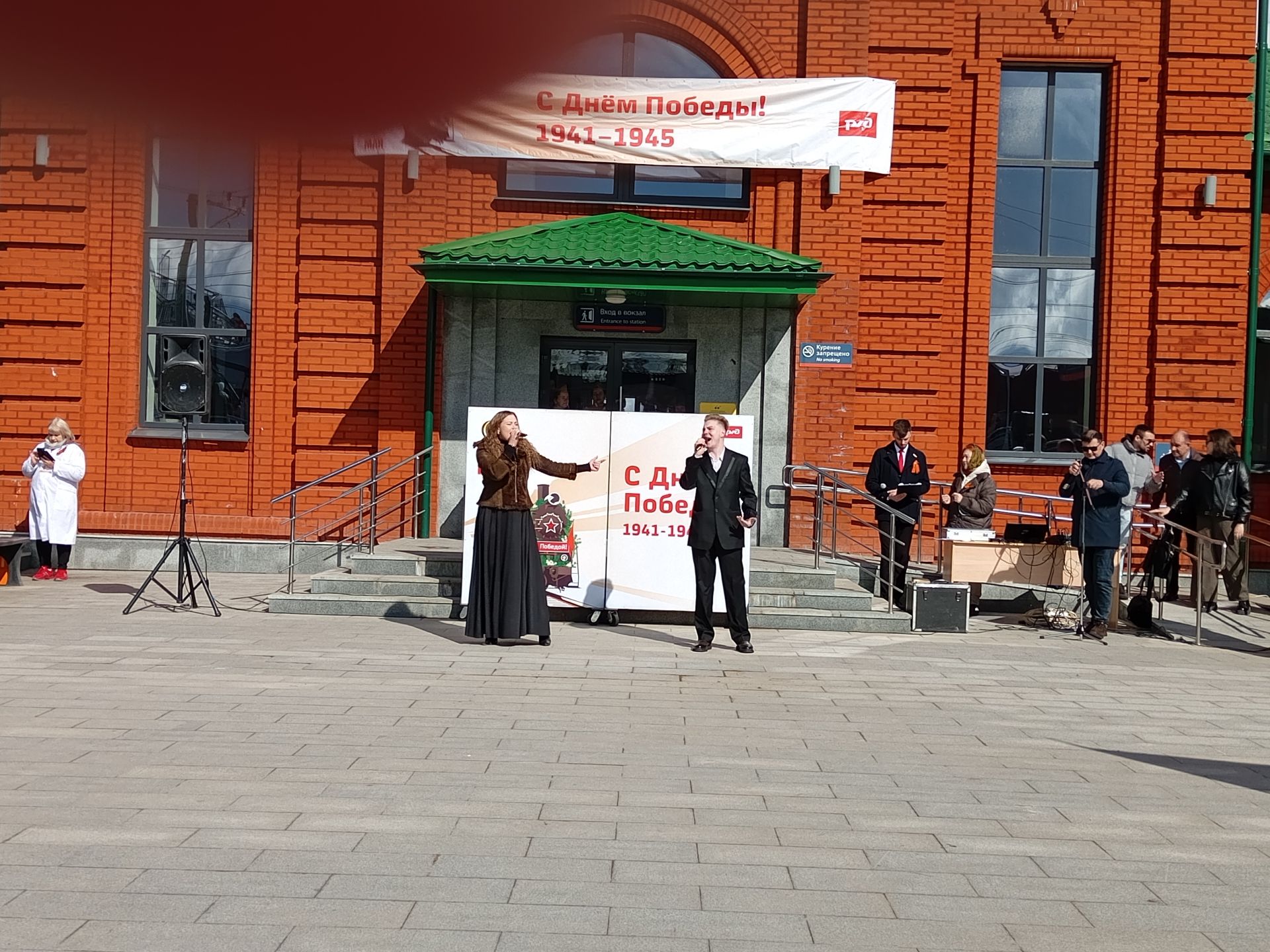 Җиңү поезды Арчага килде: хәтер, горурлык һәм бердәмлек бәйрәм