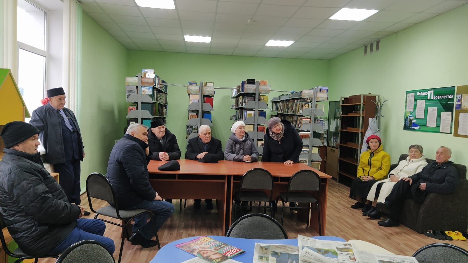 Район иҗтимагый советының күчмә утырышы