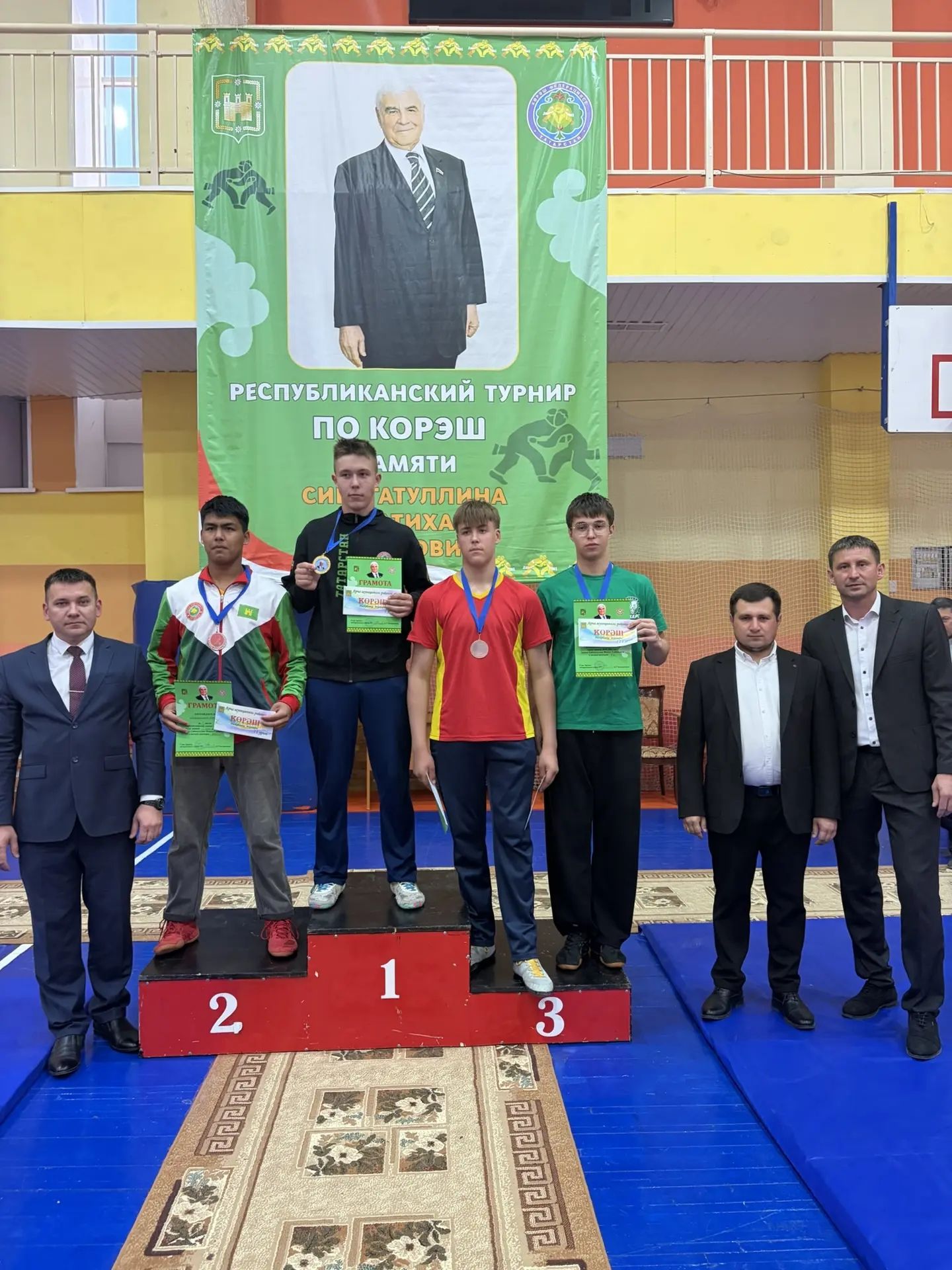 Фатыйх Сибагатуллин истәлегенә көрәш ярышы булды