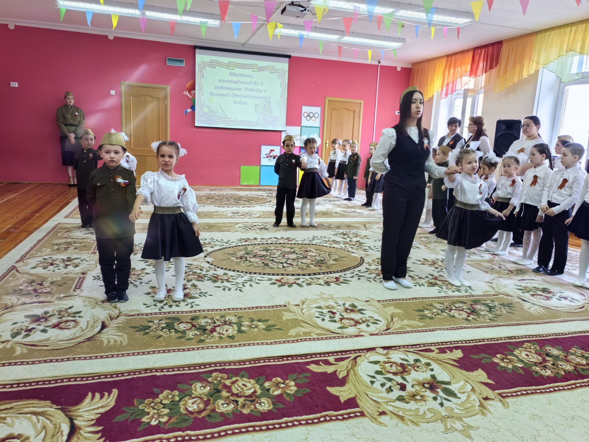 Арчаның тугызынчы балалар бакчасында Бөек Җиңү көненә багышланган бәйрәм узды