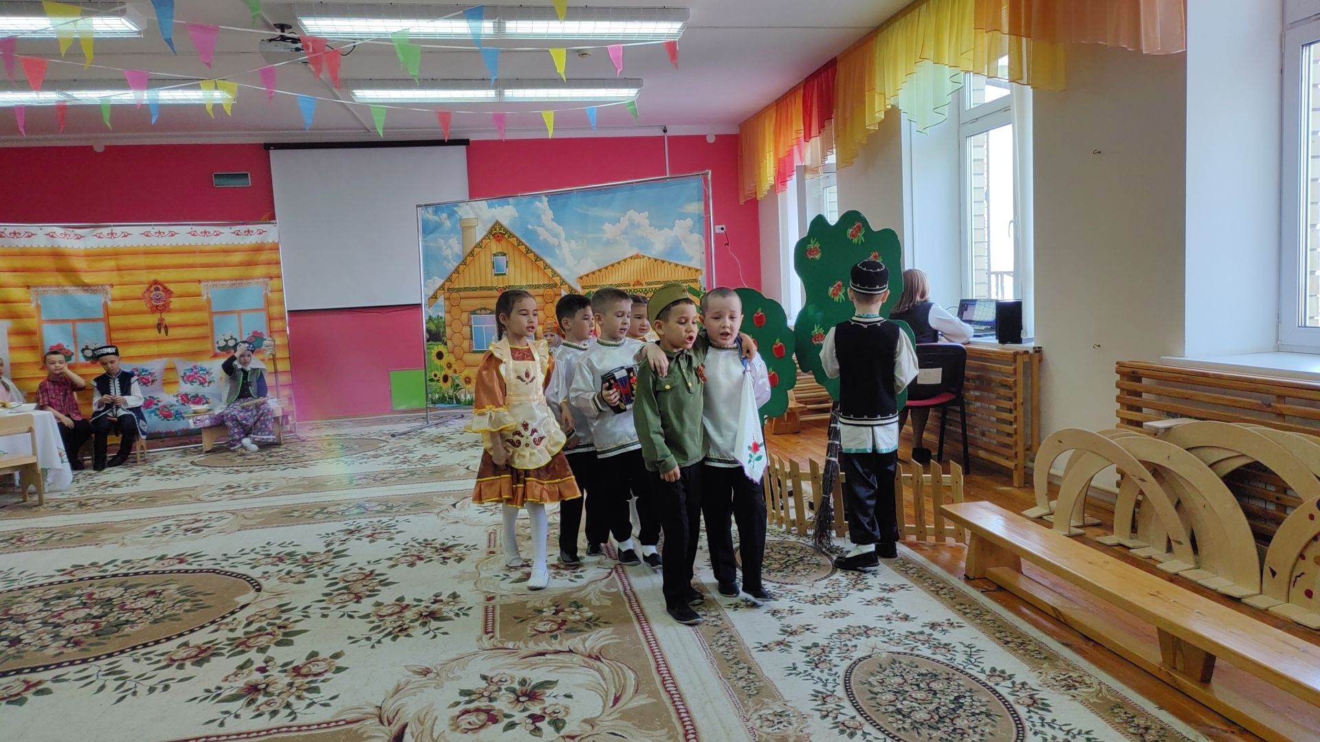 Арчаның тугызынчы балалар бакчасында Бөек Җиңү көненә багышланган бәйрәм узды