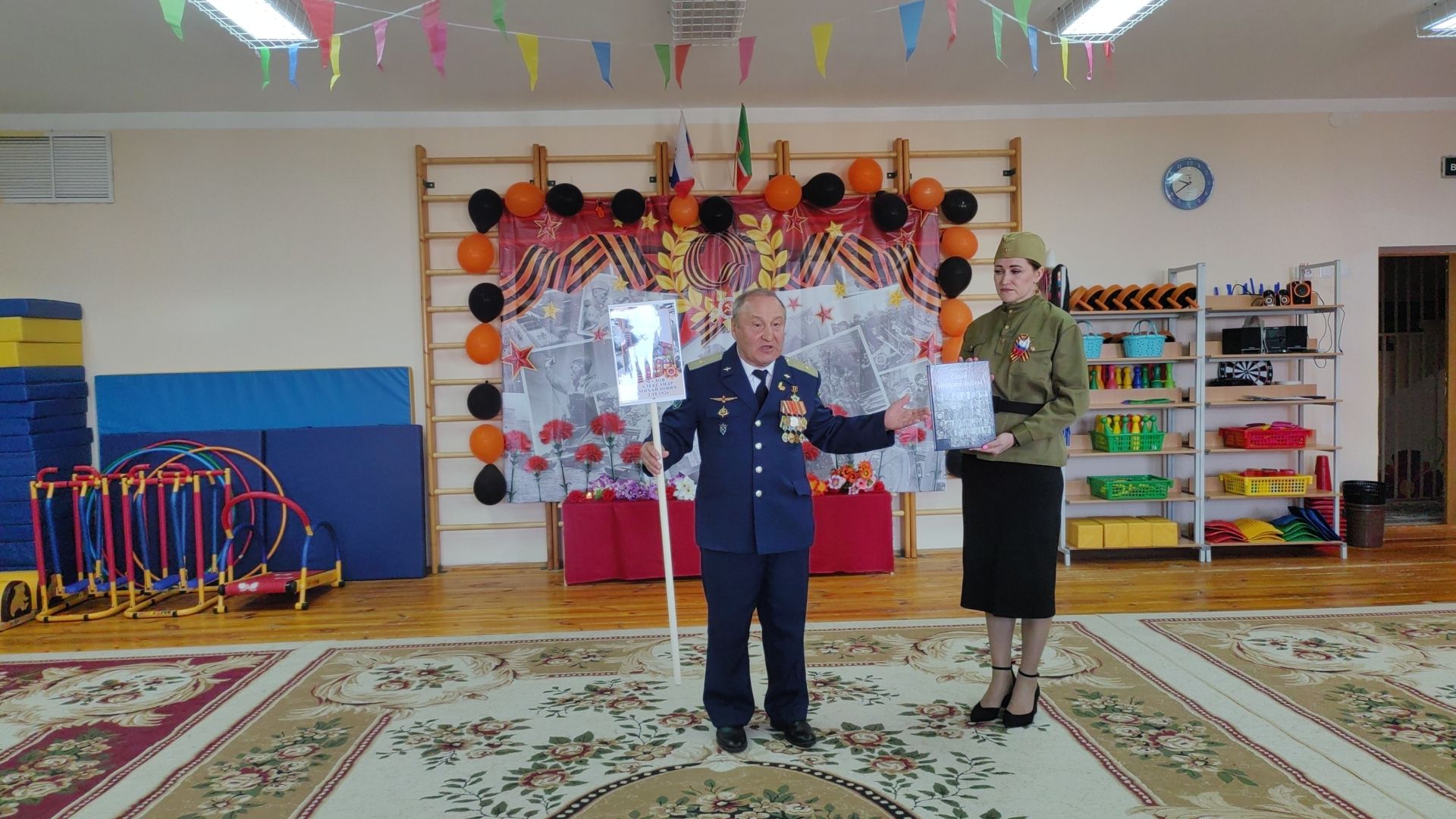 Арчаның тугызынчы балалар бакчасында Бөек Җиңү көненә багышланган бәйрәм узды