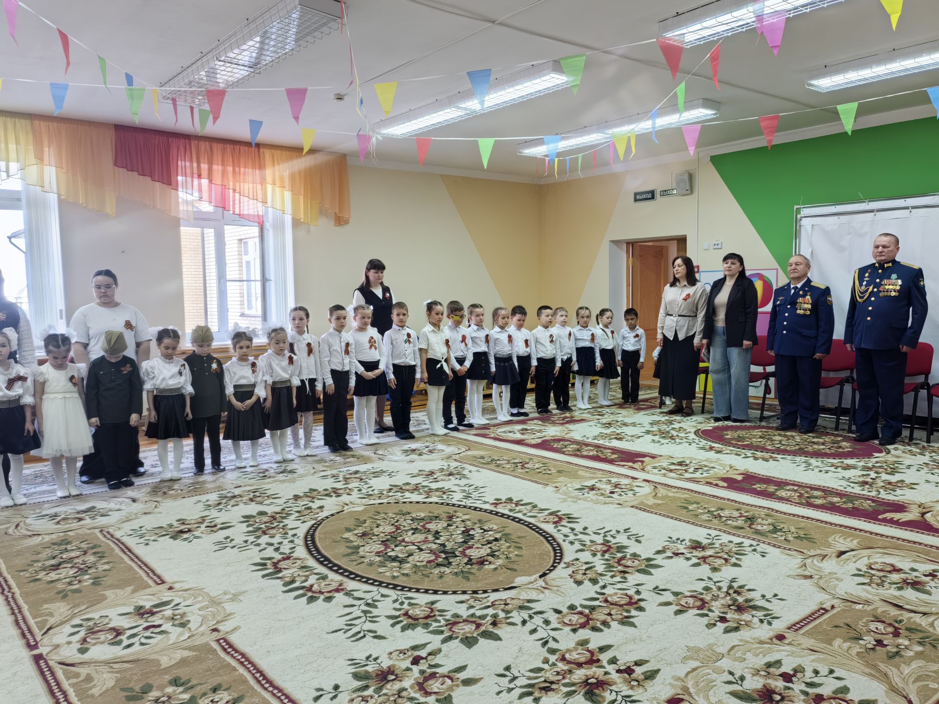 Арчаның тугызынчы балалар бакчасында Бөек Җиңү көненә багышланган бәйрәм узды