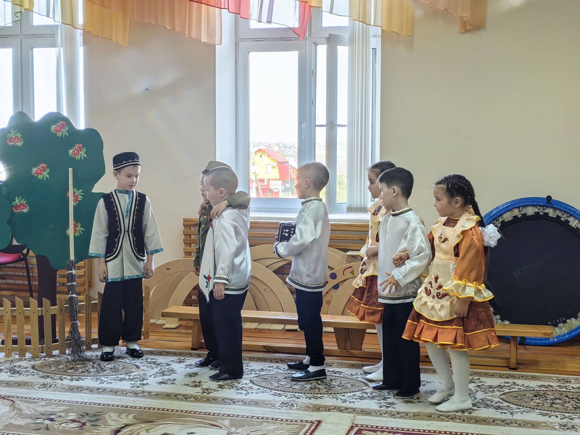 Арчаның тугызынчы балалар бакчасында Бөек Җиңү көненә багышланган бәйрәм узды