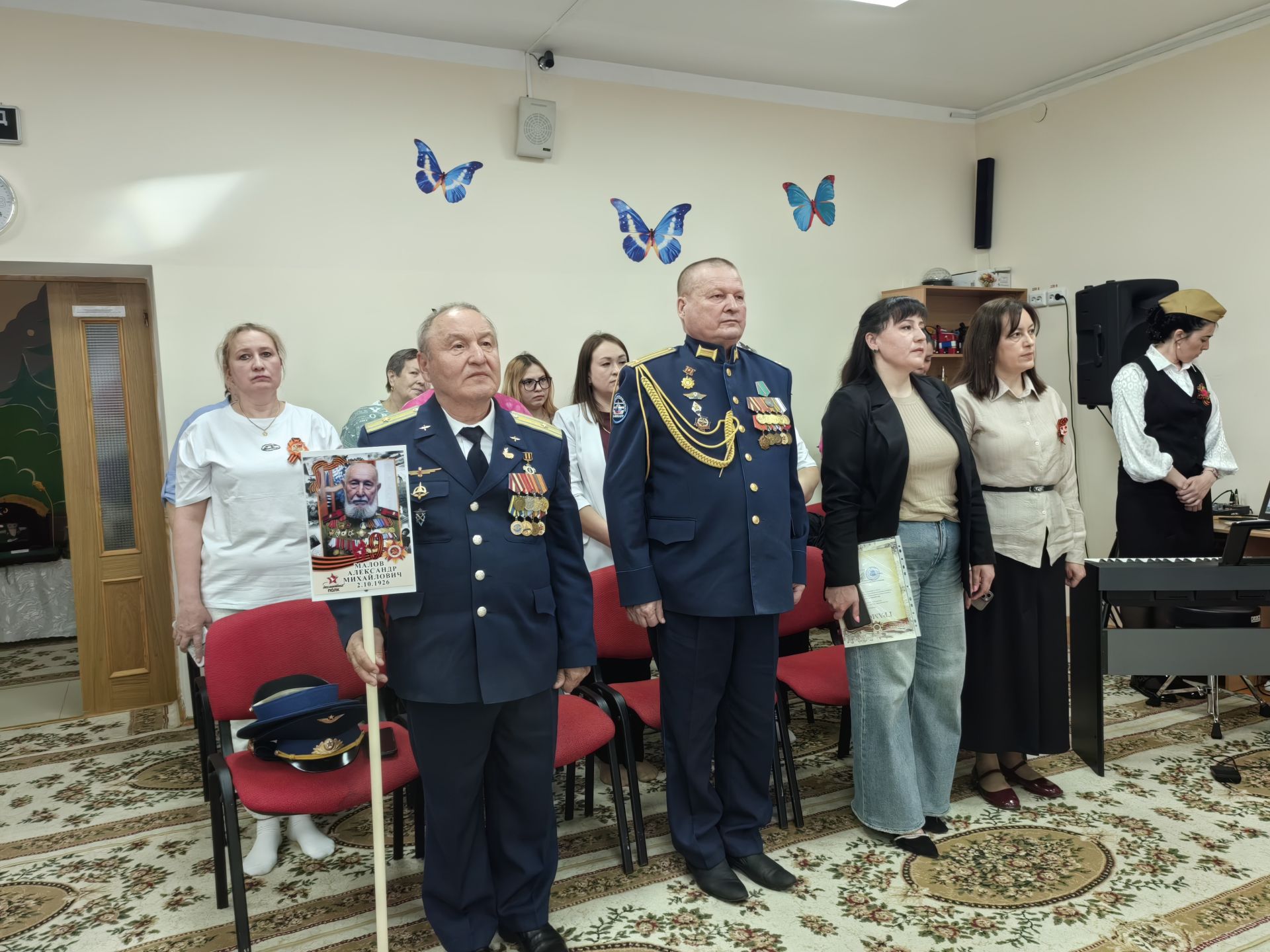 Арчаның тугызынчы балалар бакчасында Бөек Җиңү көненә багышланган бәйрәм узды