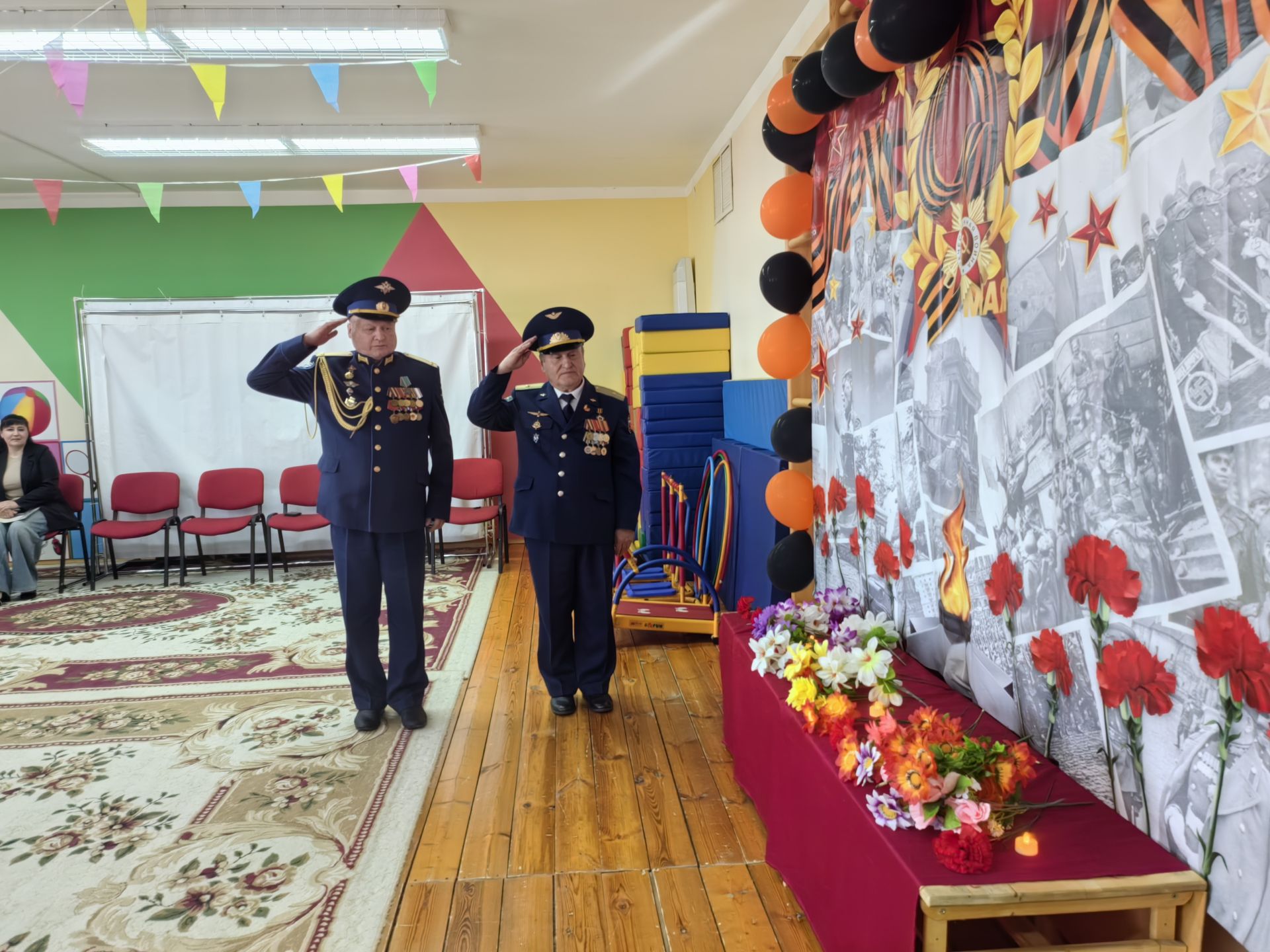 Арчаның тугызынчы балалар бакчасында Бөек Җиңү көненә багышланган бәйрәм узды