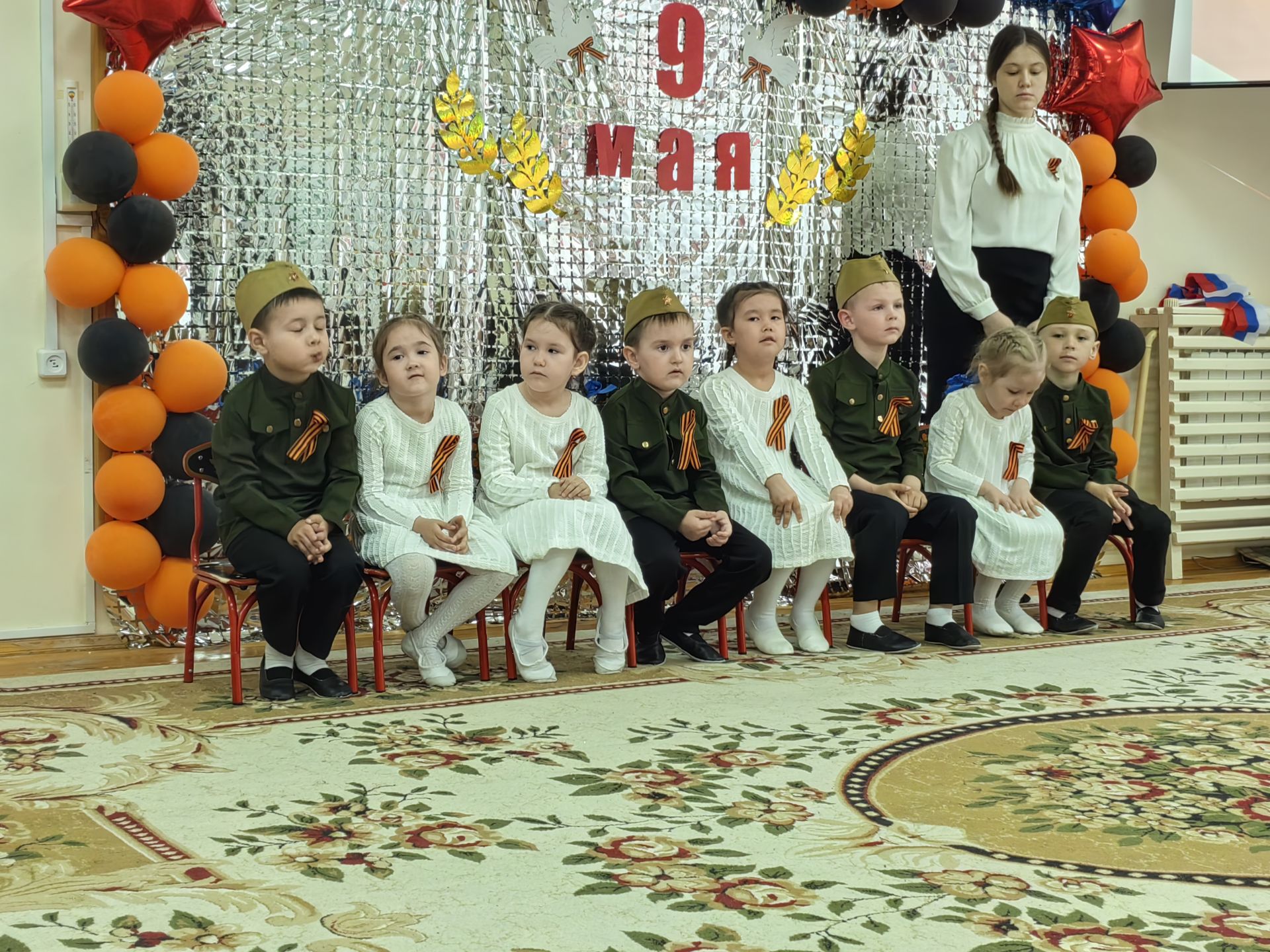 Арчаның тугызынчы балалар бакчасында Бөек Җиңү көненә багышланган бәйрәм узды