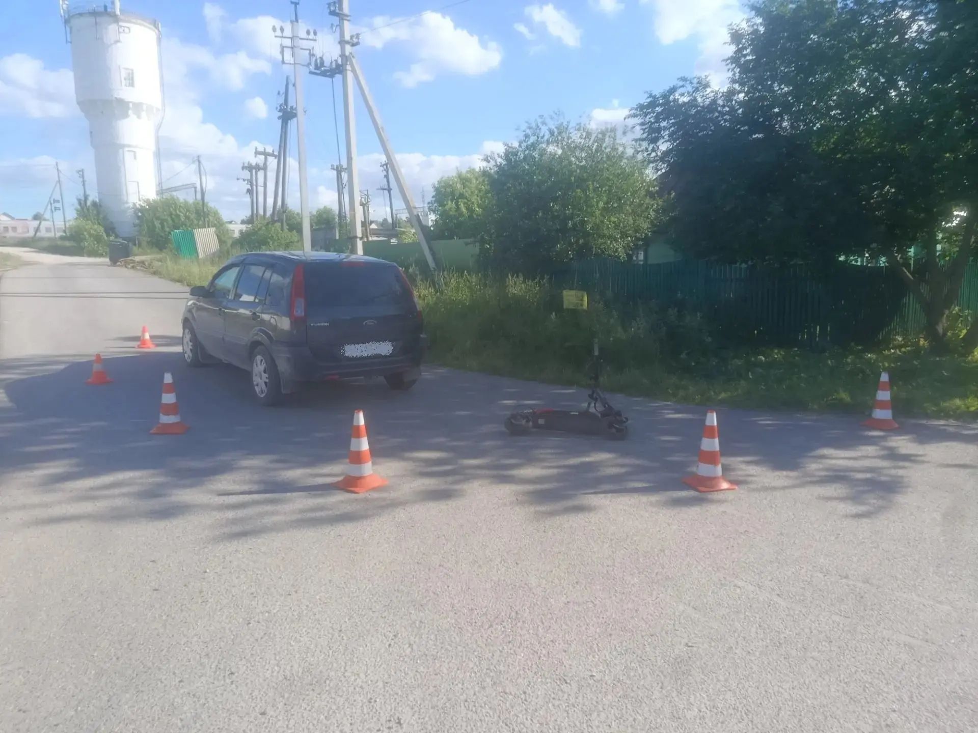 Арчада самокат катнашындагы юл һәлакәтендә ике бала зыян күрде